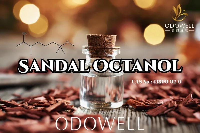 ODOWELL は、クリーンなサンダルウッドとフローラル ウッディのフレグランス用途にサンダル オクタノールを推奨しています
