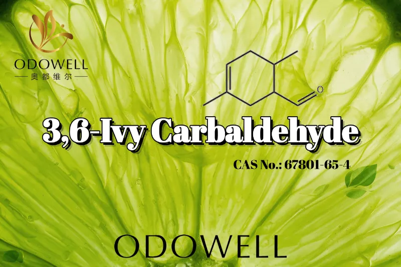 ODOWELL は、強烈なグリーンおよびタルトな柑橘系の香りの用途に 3,6-アイビー カルバルデヒドを推奨